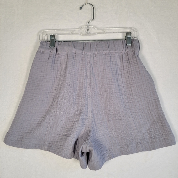Madewell Pull-On Shorts in Lightspun, Light Purple, Size XS - Picture 7 of 10